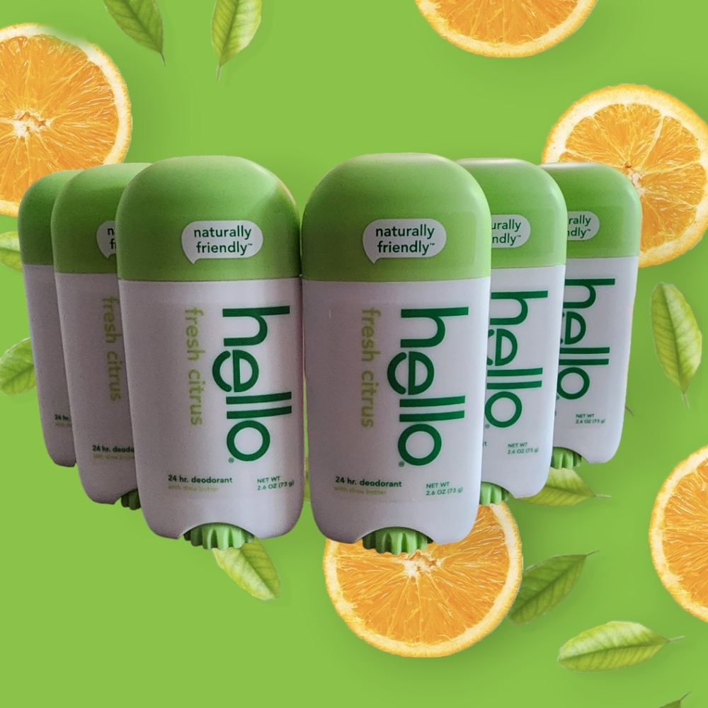 hello Vegan Deodorant Citrus Fresh